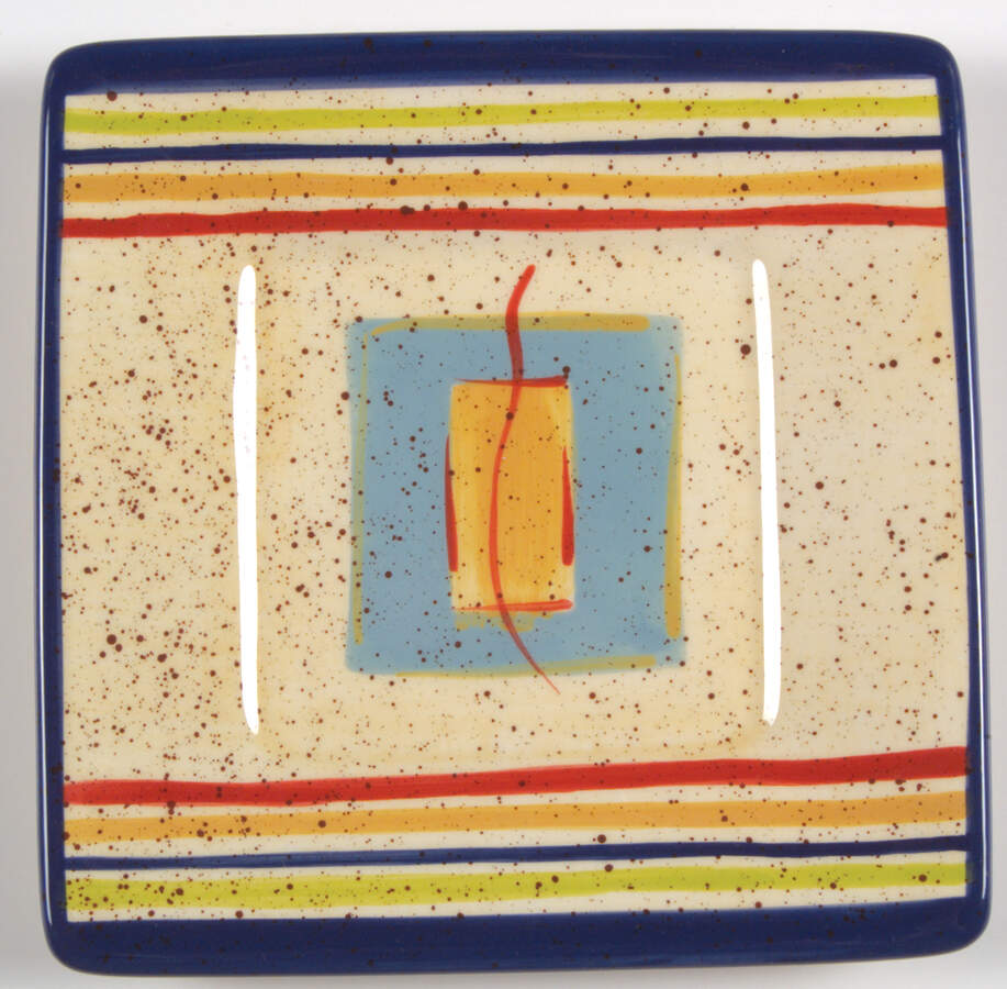 Sedona Finger Food Plate by Pfaltzgraff-1