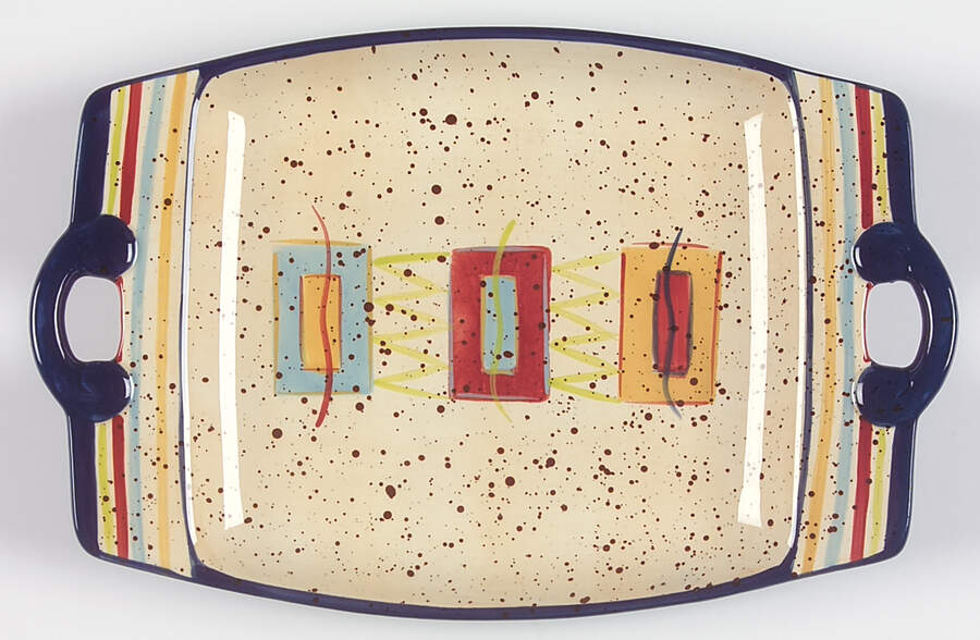 Sedona 10" Rectangular Serving Platter by Pfaltzgraff-1