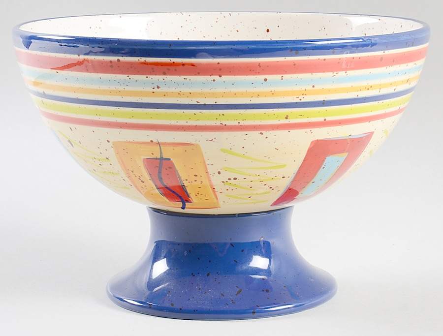 Sedona Pedestal Bowl by Pfaltzgraff-1