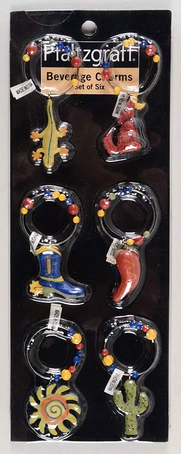 Sedona Wine Markers (Box Set of 6) by Pfaltzgraff-1