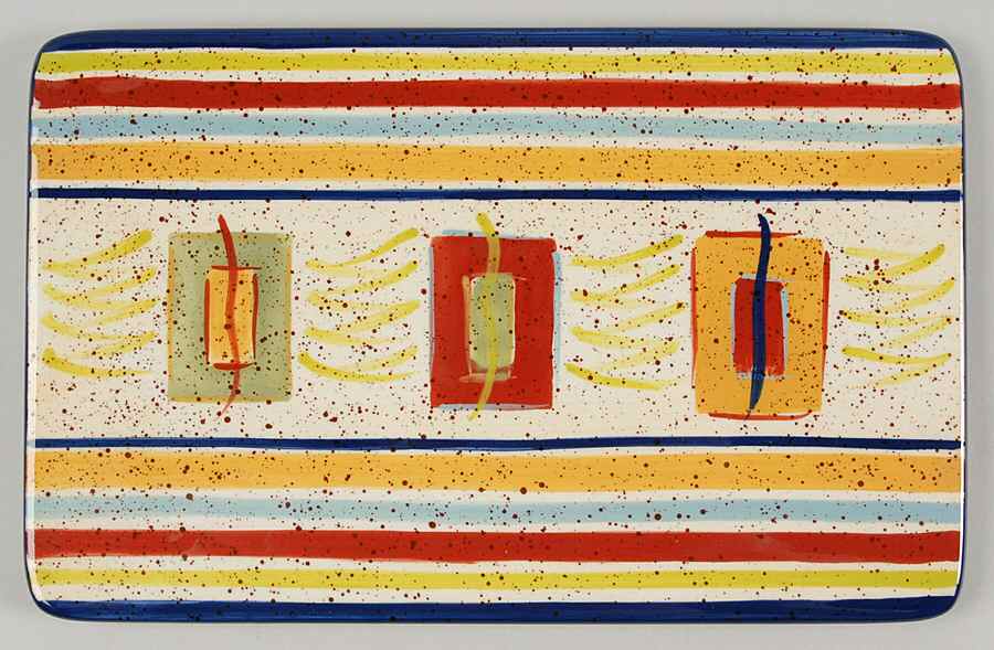 Sedona Cheese and Cracker Plate by Pfaltzgraff-1