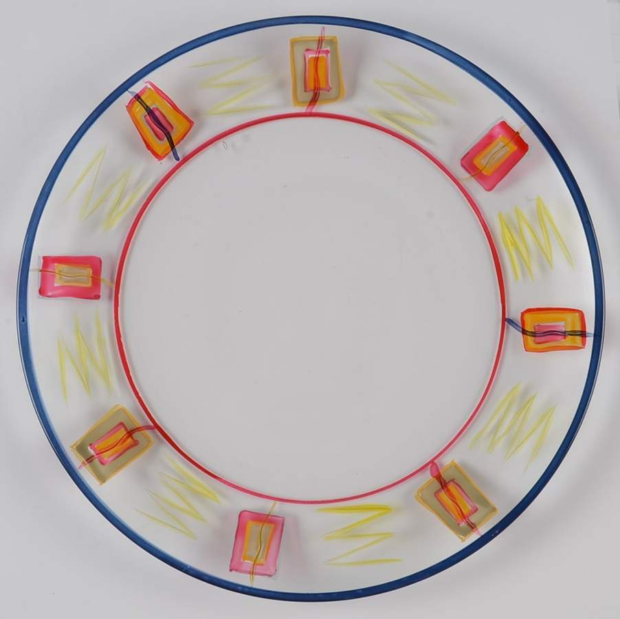 Sedona Glassware Salad Plate by Pfaltzgraff-1