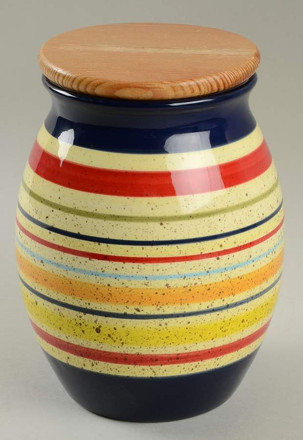 Sedona 7" Storage Jar & Lid by Pfaltzgraff-1