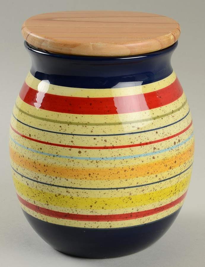 Sedona 6" Storage Jar & Lid by Pfaltzgraff-1