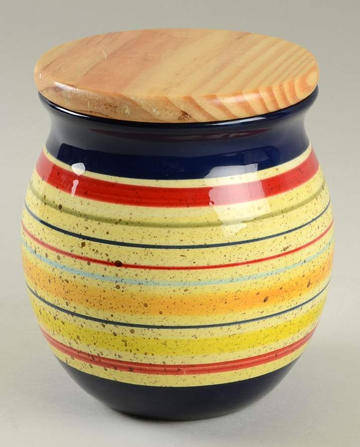 Sedona 5" Storage Jar & Lid by Pfaltzgraff-1