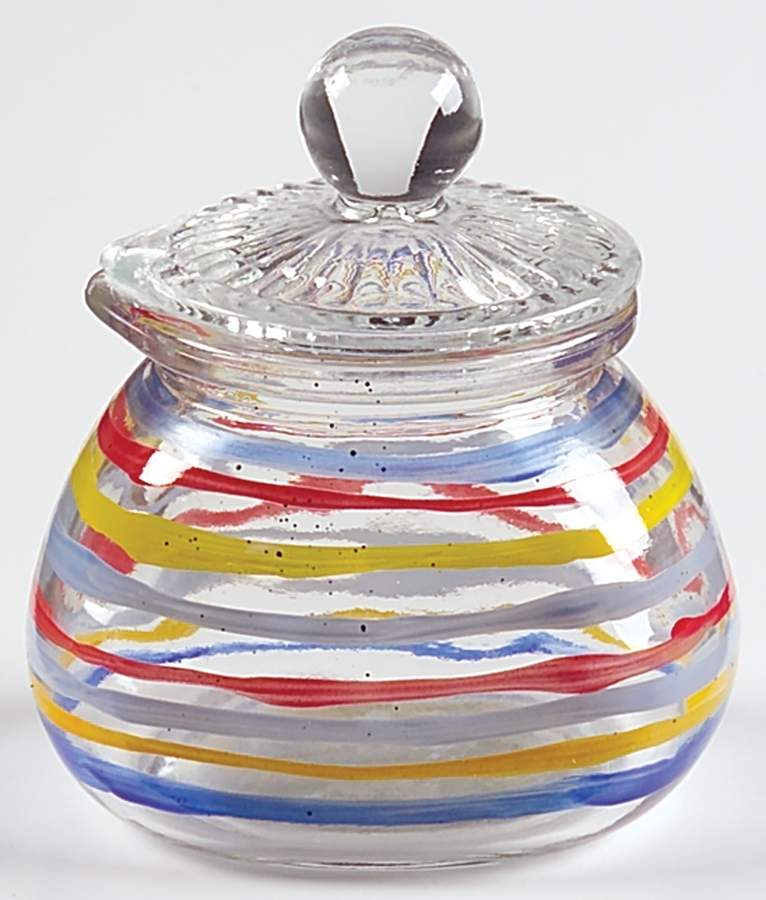 Sedona Glassware Creamer & Lid by Pfaltzgraff-1