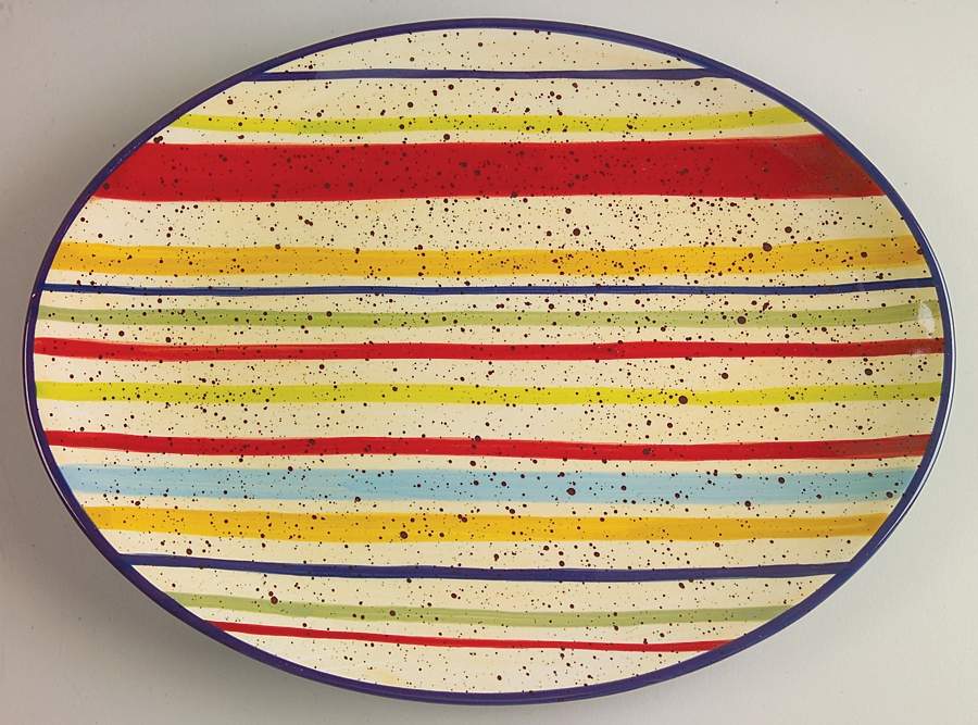Sedona 12" Oval Serving Platter by Pfaltzgraff-1