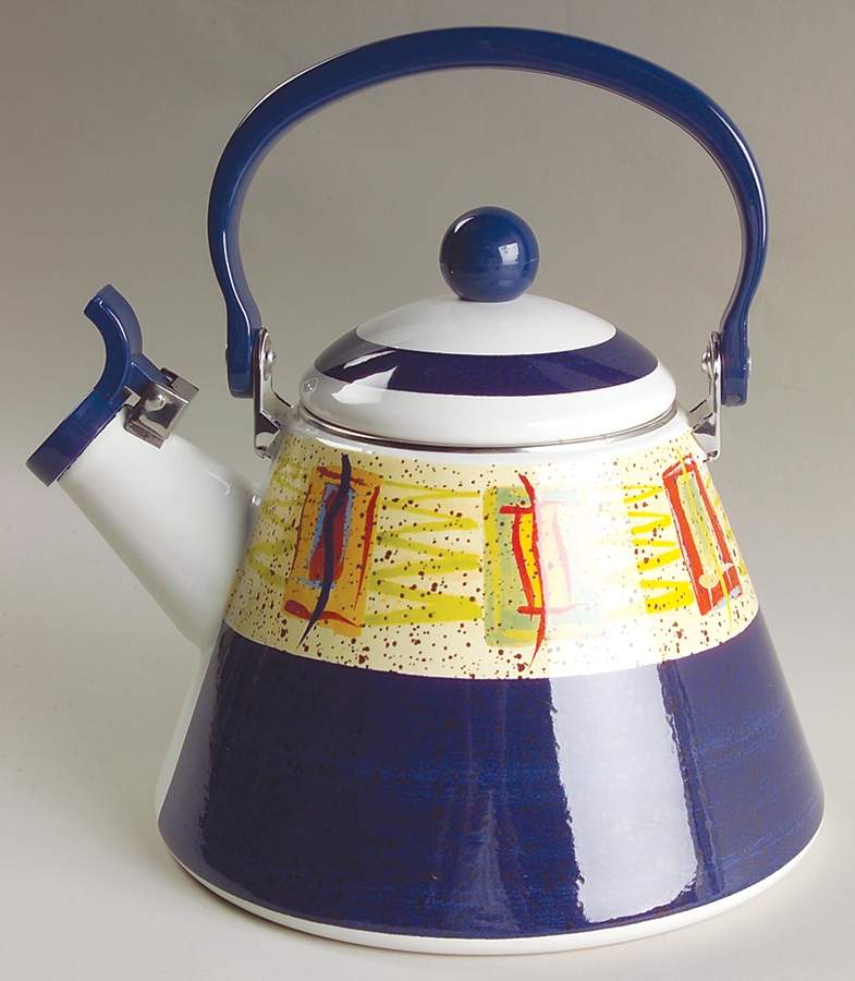 Sedona Metal Whistler Kettle & Lid by Pfaltzgraff-1