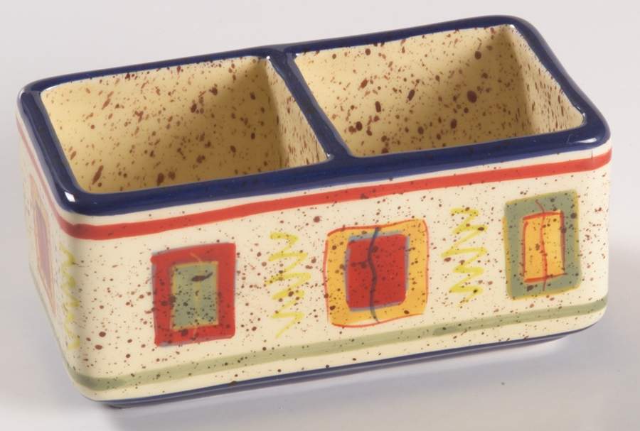 Sedona Divided Sweetener Holder by Pfaltzgraff-1