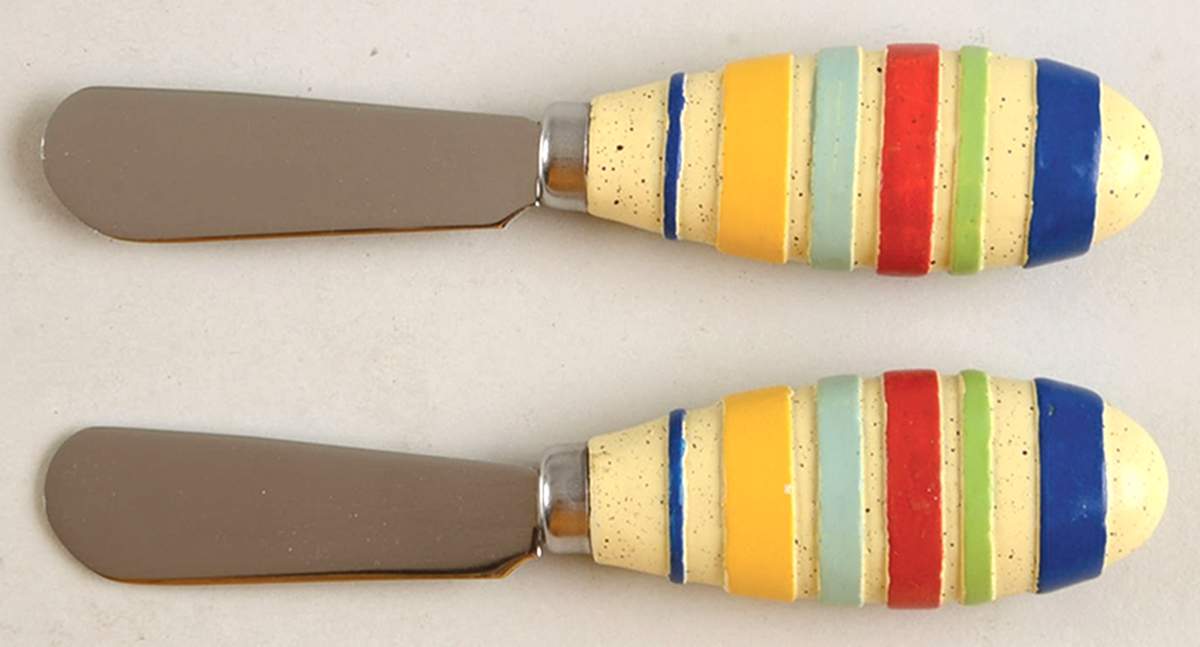Sedona Set of 2 Plastic Handle Spreaders by Pfaltzgraff-1