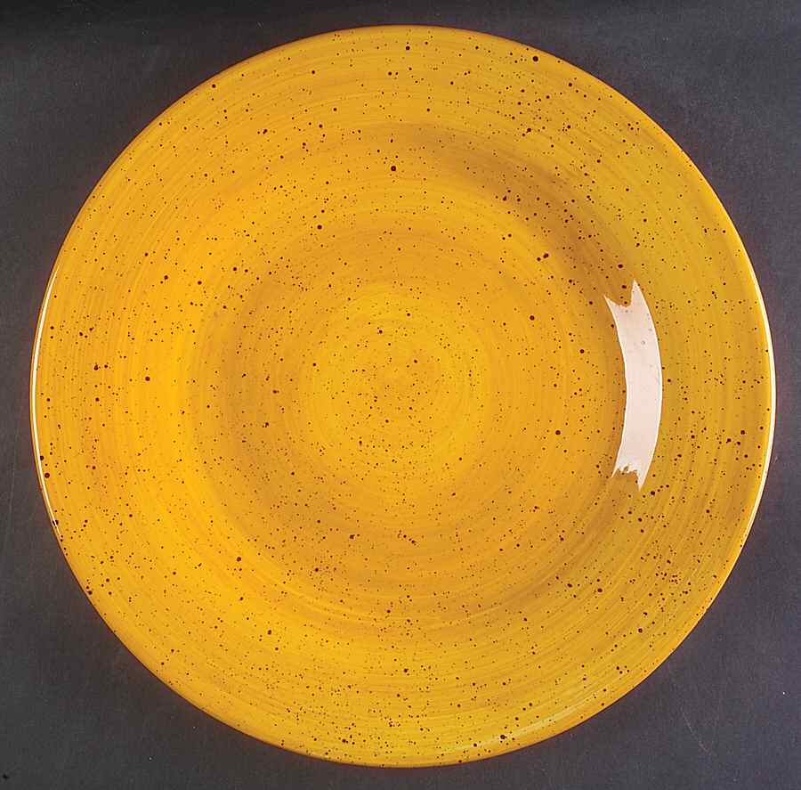 Sedona Solid Gold 14" Chop Plate (Round Platter) by Pfaltzgraff-1