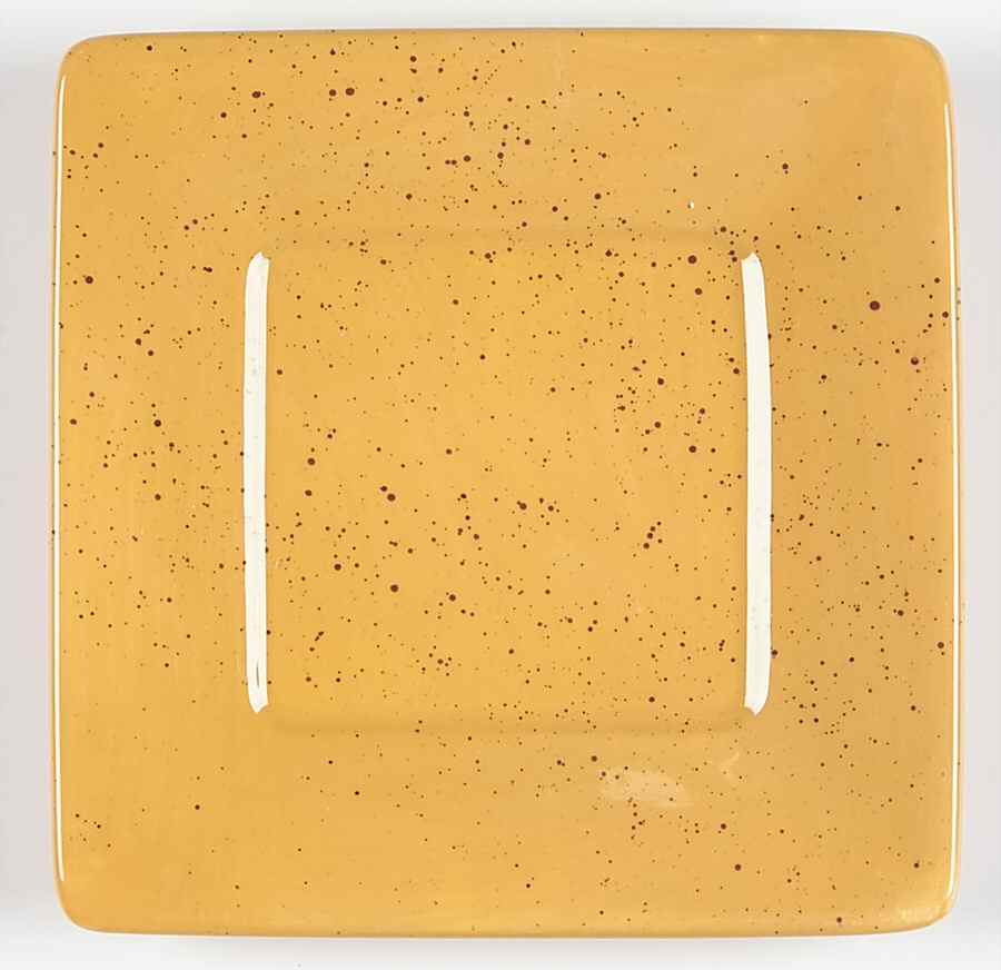 Sedona Solid Gold Finger Food Plate by Pfaltzgraff-1