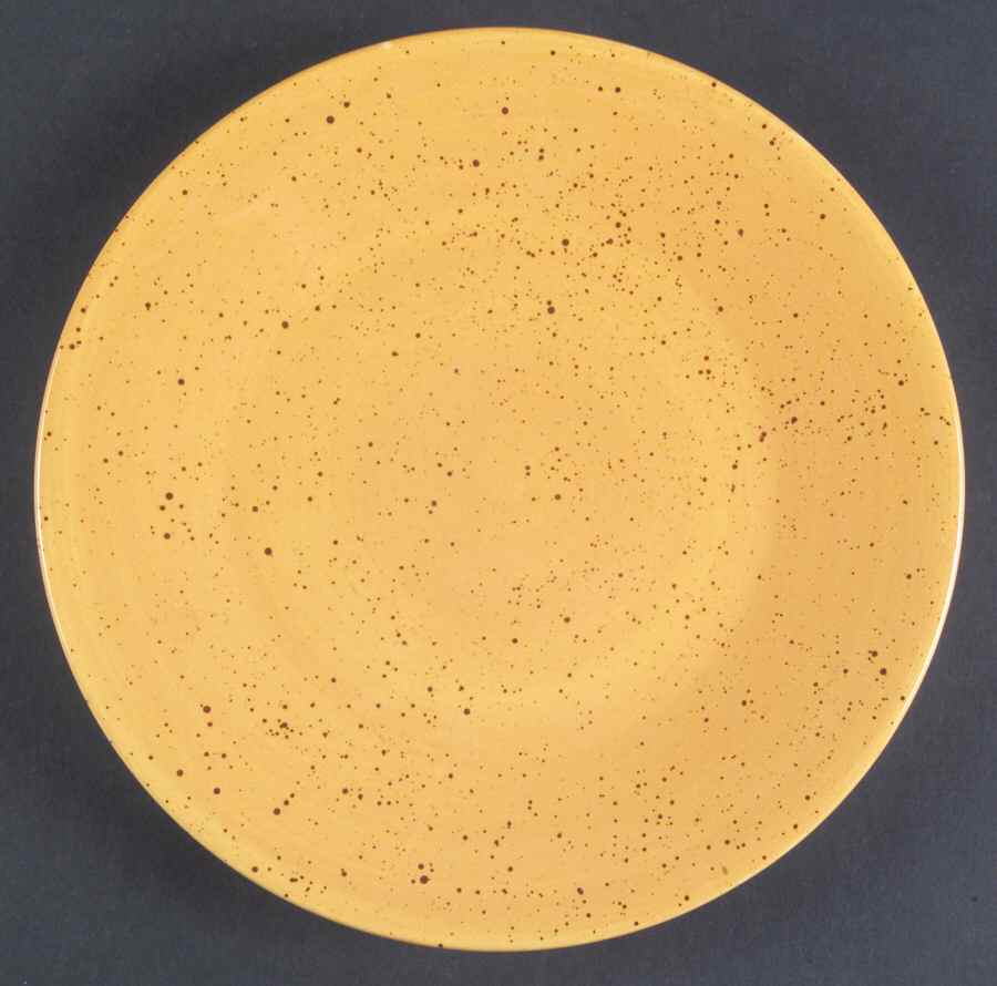 Sedona Solid Gold Salad Plate by Pfaltzgraff-1