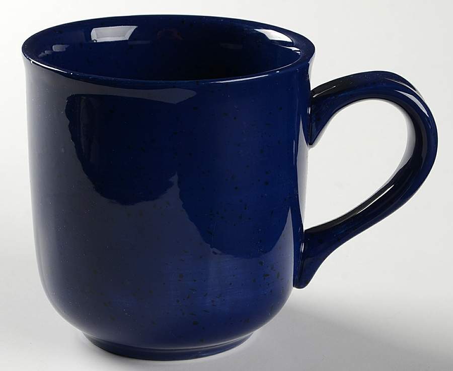 Sedona Solid Navy (Blue) Mug by Pfaltzgraff-1