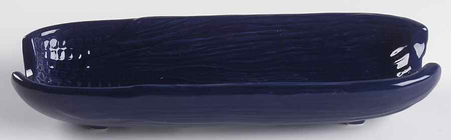 Sedona Solid Navy (Blue) Boiled Corn Holder by Pfaltzgraff-1