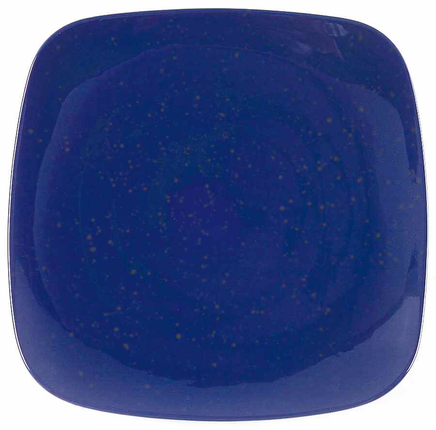 Sedona Solid Navy (Blue) Square Dinner Plate by Pfaltzgraff-1