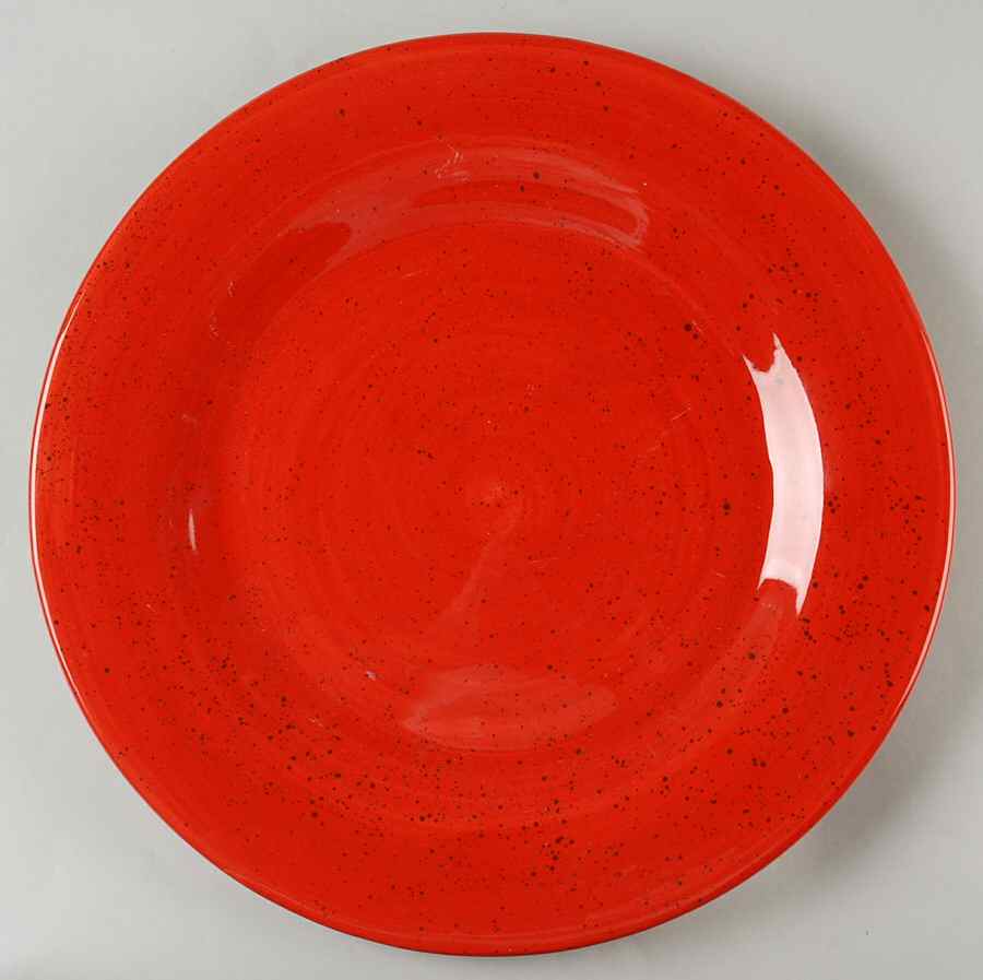 Sedona Solid Red 14" Chop Plate (Round Platter) by Pfaltzgraff-1