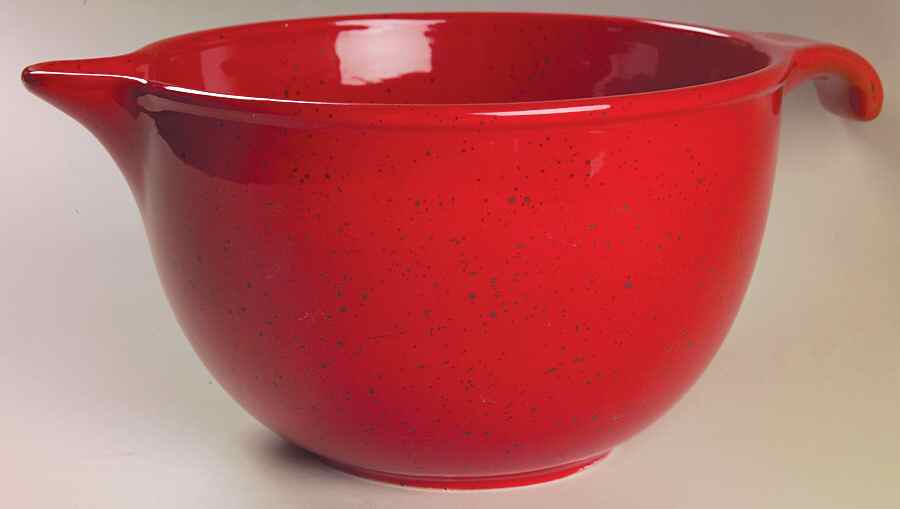 Sedona Solid Red Oversize Batter Bowl by Pfaltzgraff-1