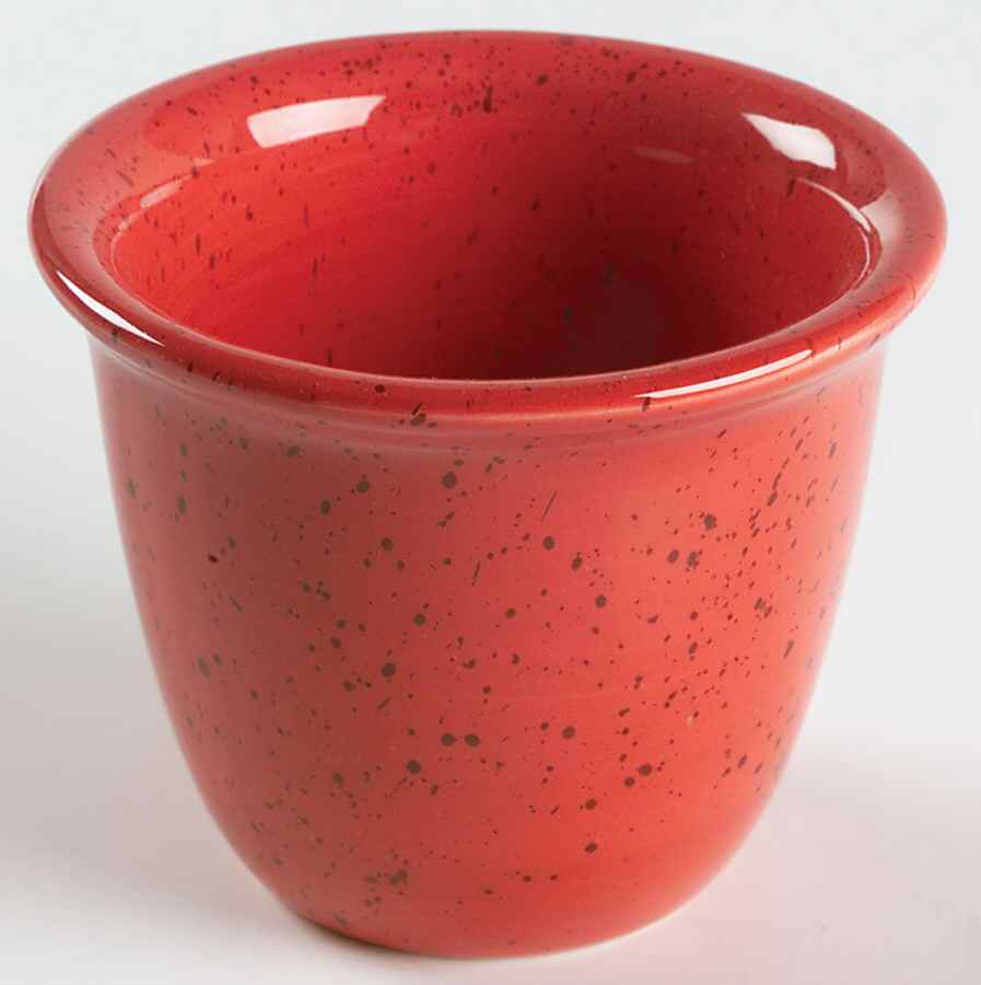 Sedona Solid Red Custard Cup by Pfaltzgraff-1
