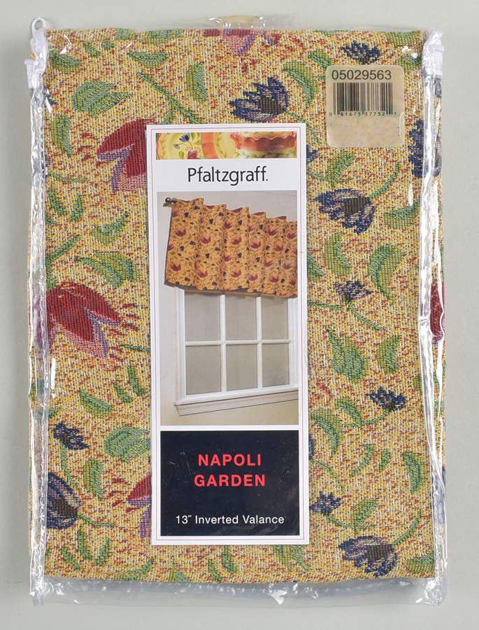 Napoli (Stoneware) 60" X 14" Valance Curtain by Pfaltzgraff-1