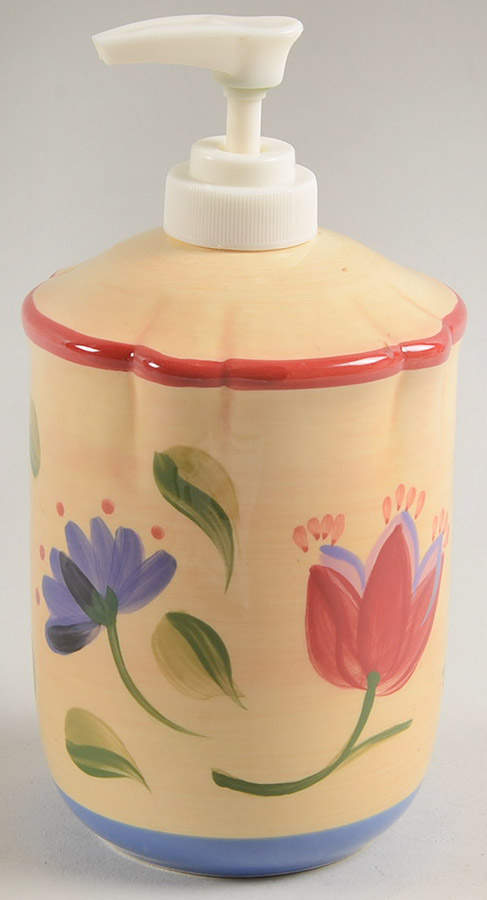 Napoli (Stoneware) Lotion Dispenser by Pfaltzgraff-1