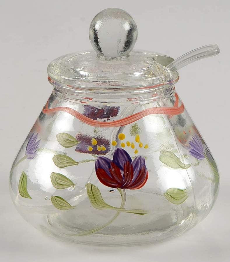 Napoli (Stoneware) Glassware Sugar Bowl & Lid by Pfaltzgraff-1