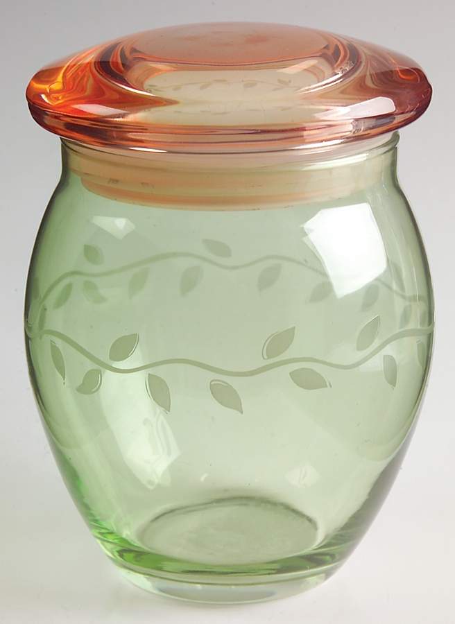 Napoli (Stoneware) 5" Glassware Storage Jar & Lid by Pfaltzgraff-1