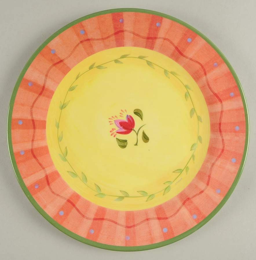 Napoli (Stoneware) Melamine Dinner Plate by Pfaltzgraff-1