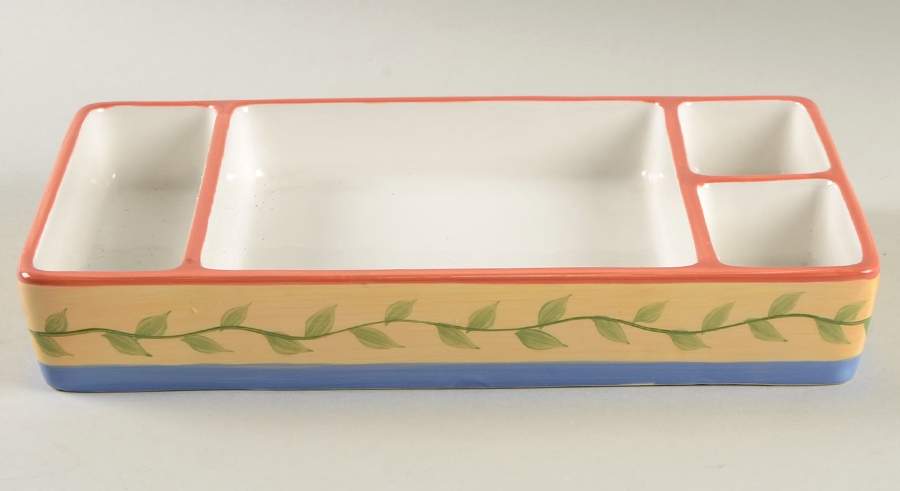 Napoli (Stoneware) Coffee Center-Storage Base/Tray by Pfaltzgraff-1