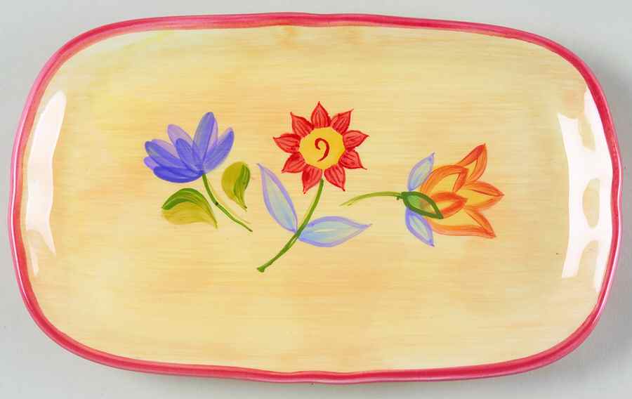 Napoli (Stoneware) 1/4 Lb Butter No Lid by Pfaltzgraff-1