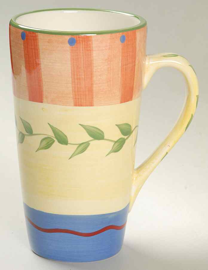 Napoli (Stoneware) Latte Mug by Pfaltzgraff-1