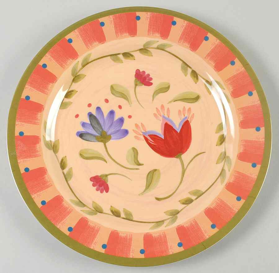 Napoli (Stoneware) Melamine Dinner Plate by Pfaltzgraff-1
