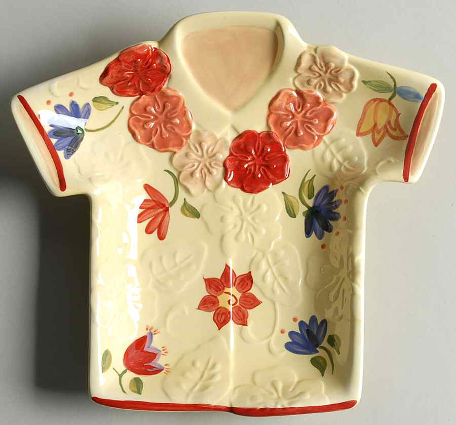 Napoli (Stoneware) Hawaiian Shirt Plate by Pfaltzgraff-1