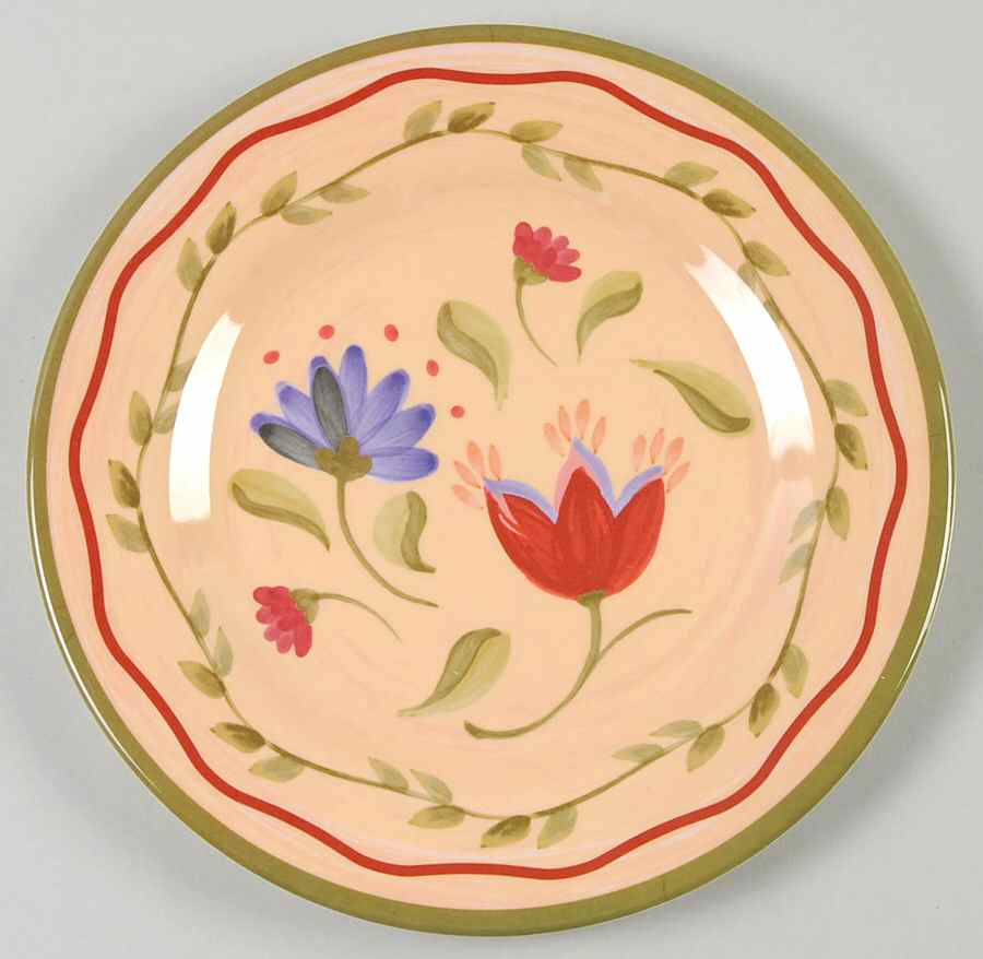 Napoli (Stoneware) Melamine Salad Plate by Pfaltzgraff-1