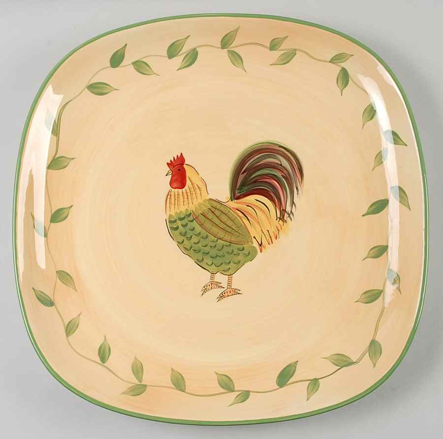 Napoli (Stoneware) 13" Square Serving Platter by Pfaltzgraff-1