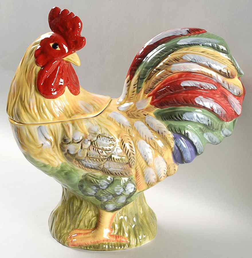 Napoli (Stoneware) Figural Cookie Jar & Lid by Pfaltzgraff-1