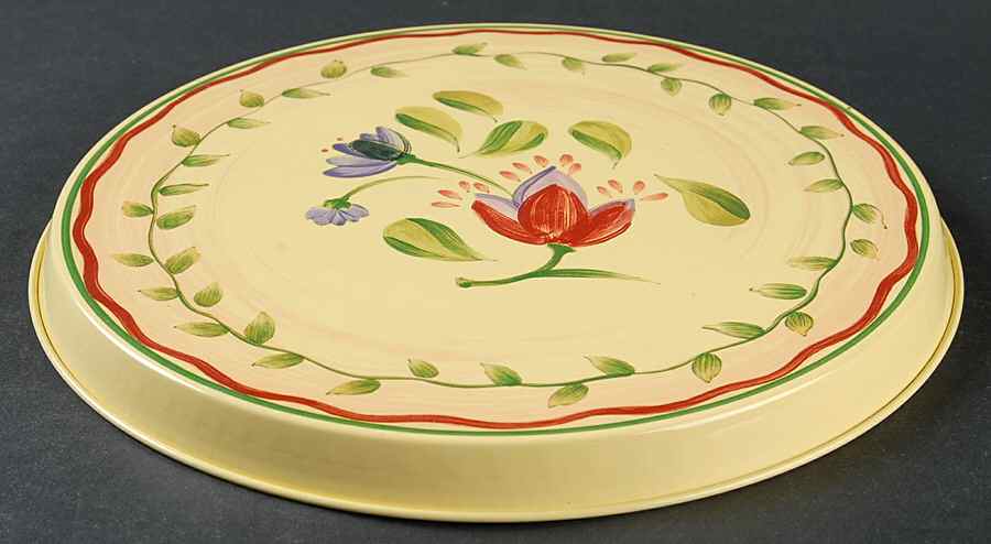 Napoli (Stoneware) 8" Individual Tin Round Stove Cover by Pfaltzgraff-1