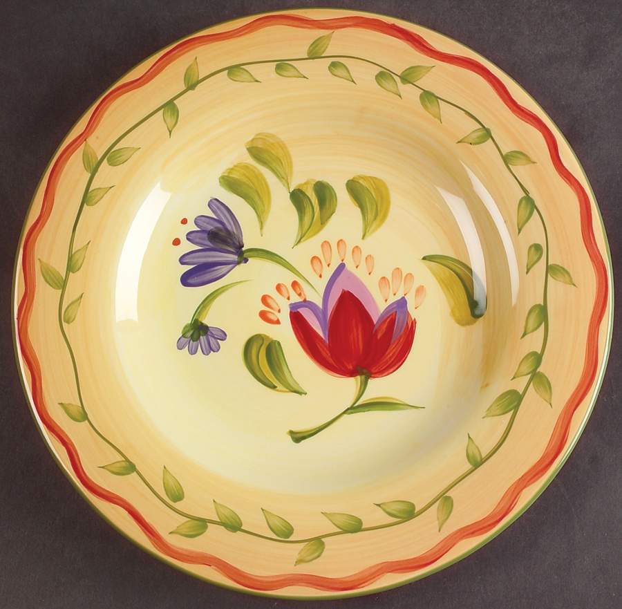 Napoli (Stoneware) Salad Plate by Pfaltzgraff-1