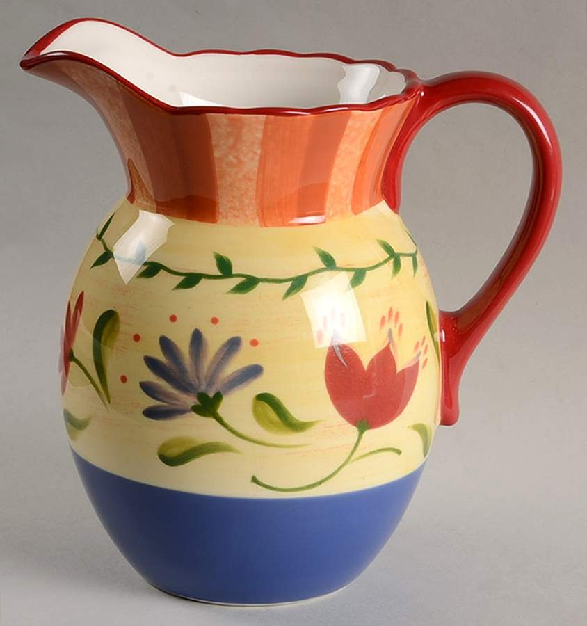 Napoli (Stoneware) 44 Oz Pitcher by Pfaltzgraff-1