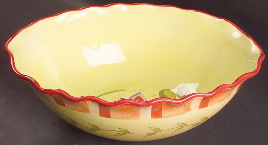 Napoli (Stoneware) 11" Oval Vegetable Bowl by Pfaltzgraff-1