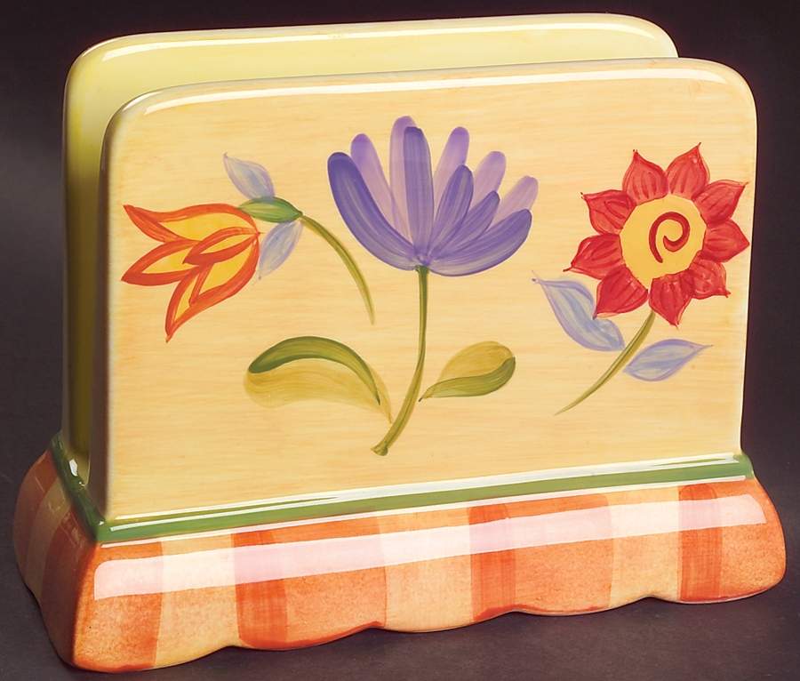 Napoli (Stoneware) Napkin Holder by Pfaltzgraff-1
