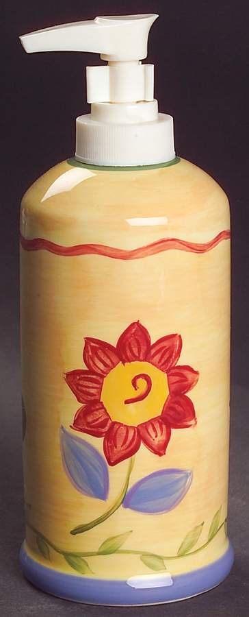 Napoli (Stoneware) Lotion Dispenser by Pfaltzgraff-1