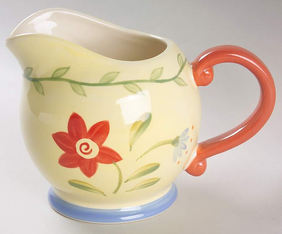 Napoli (Stoneware) Large Gravy Boat/Pitcher by Pfaltzgraff-1