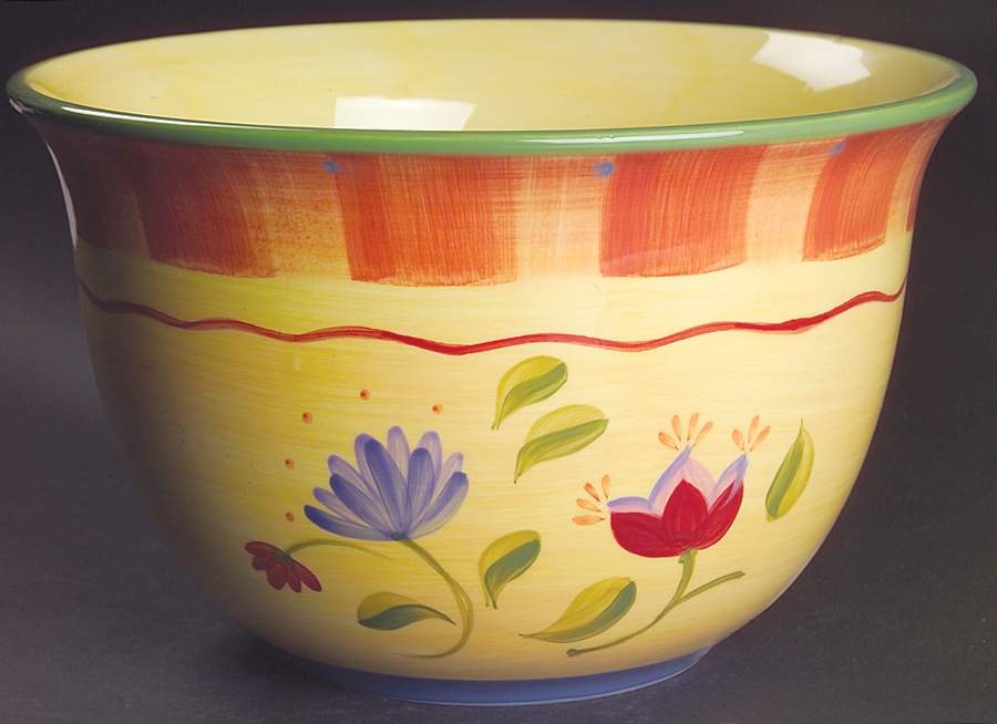 Napoli (Stoneware) Round Great Bowl by Pfaltzgraff-1
