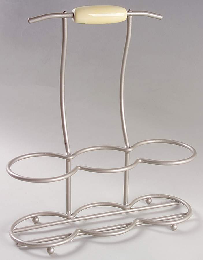 Napoli (Stoneware) Flatware Caddy-3 Holder/Metal Caddy Only by Pfaltzgraff-1