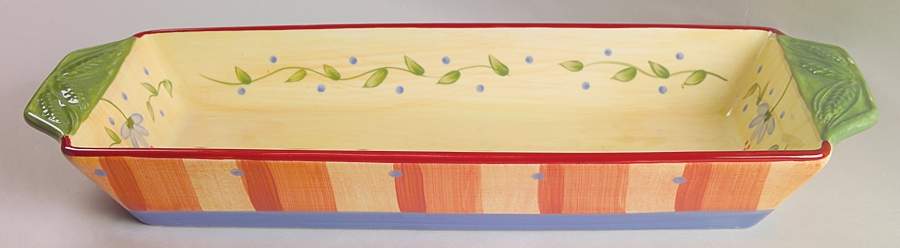 Napoli (Stoneware) Bread Basket Tray by Pfaltzgraff-1