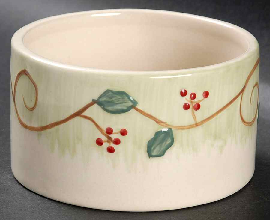 Pepperberry Dip Bowl (for Dip and Spreader) by Pfaltzgraff-1