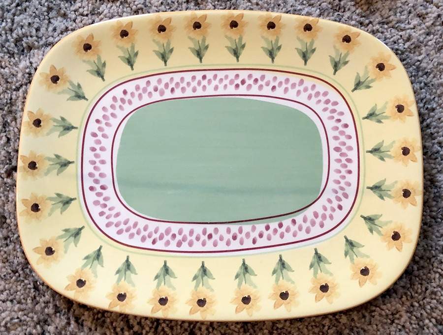 Pistoulet Holiday 12" Rectangular Serving Platter by Pfaltzgraff-1