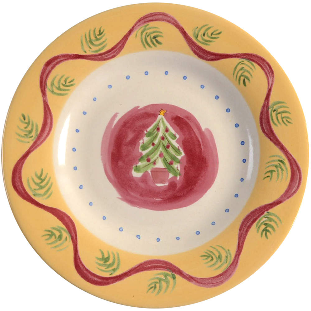Pistoulet Holiday Salad/Dessert Plate by Pfaltzgraff-1