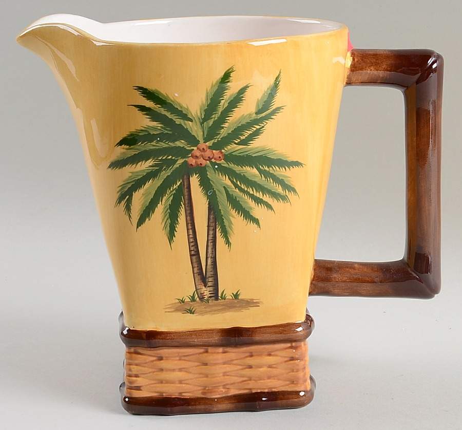 Palm Tree Pitcher by Pacific Rim-1